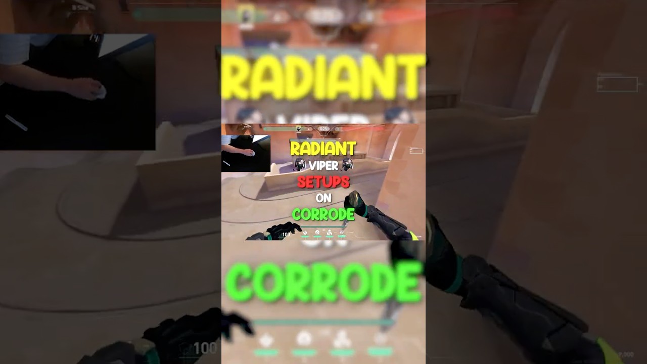 Best Radiant VIPER SETUPS on Corrode 🏰 #valorant #valoranttips #radiant #corrode #fyp