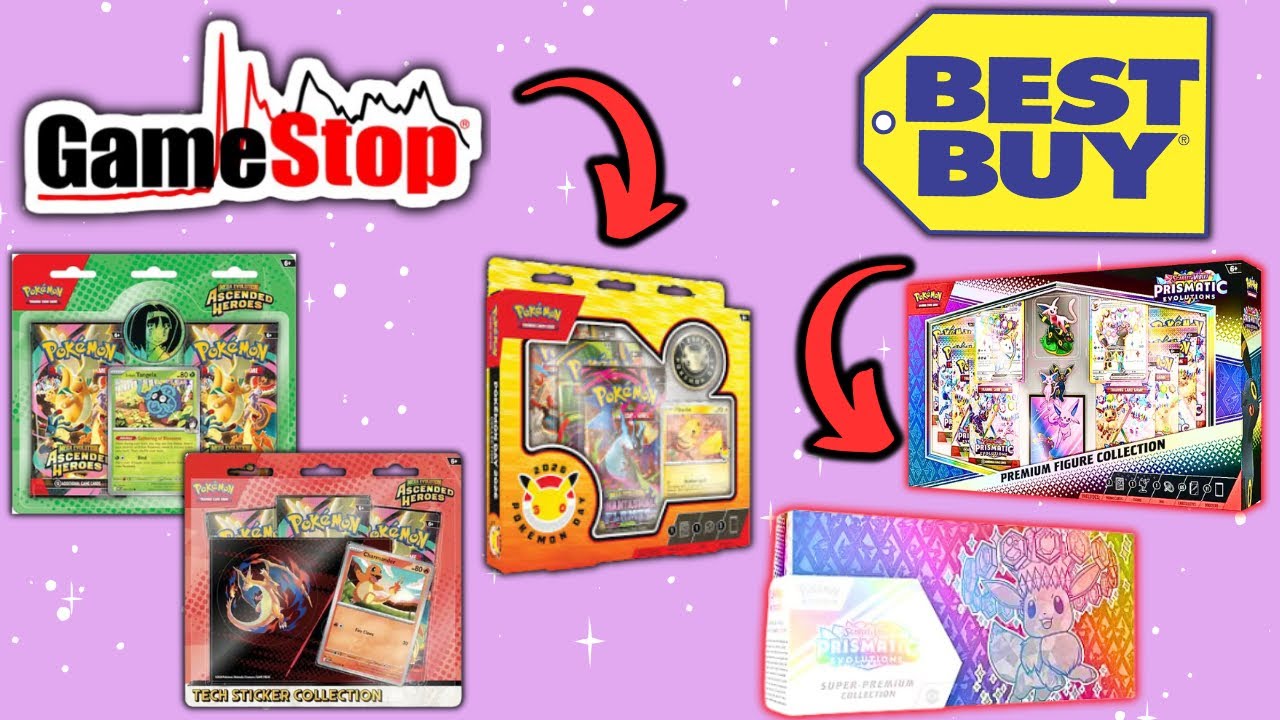 В ближайшее время в магазинах Best Buy появятся новые карточки Pokemon! Узнайте, КОГДА!