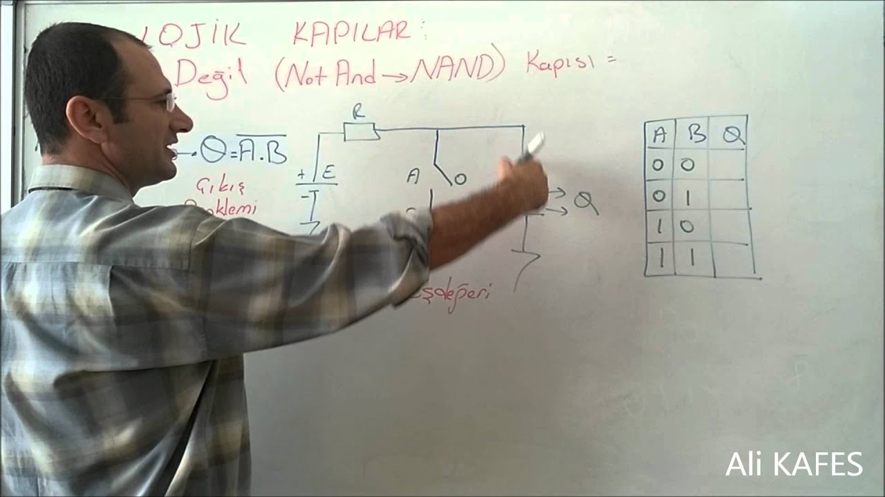 04_NAND GATE_VE DEĞİL KAPISI - ALİ KAFES