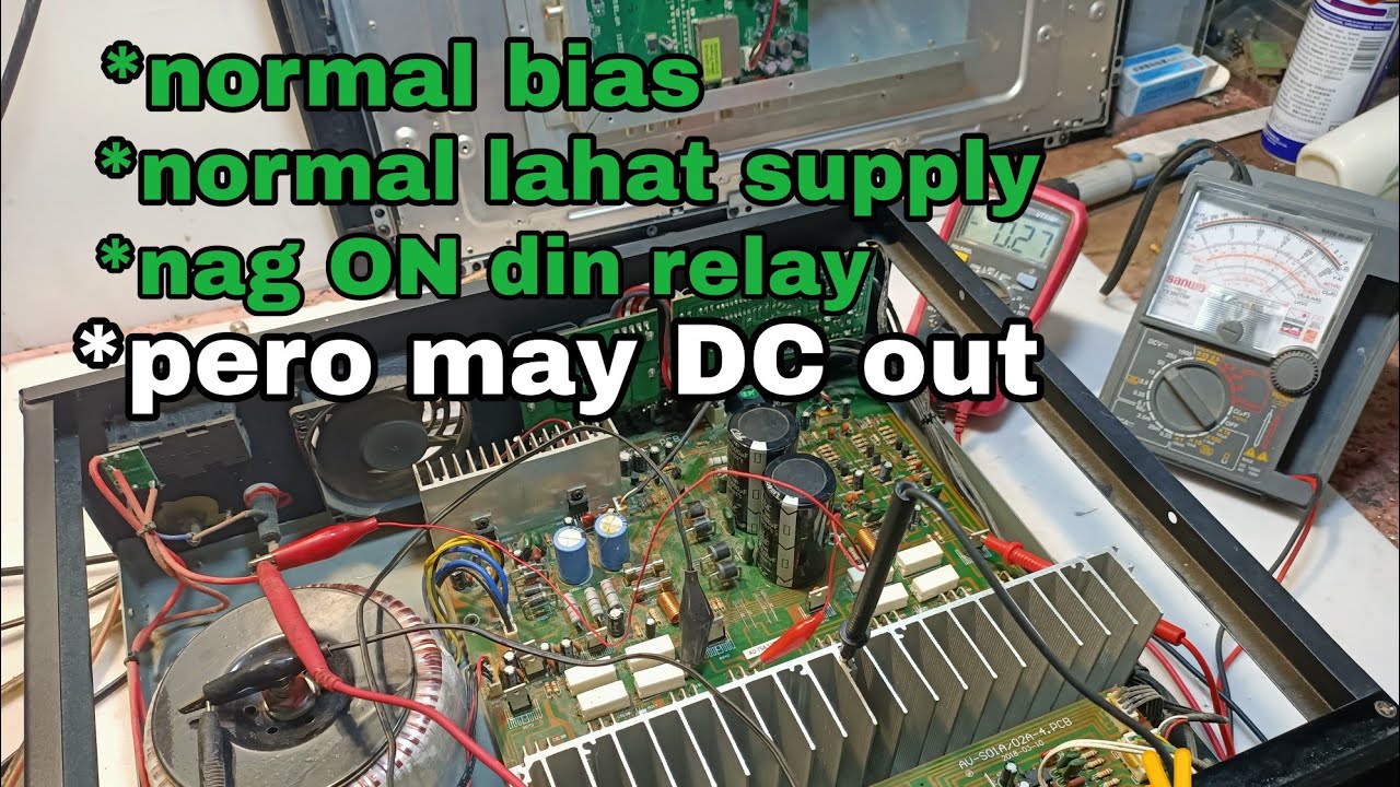 SAKURA AV-5023US left channel (overdrive) and no control..