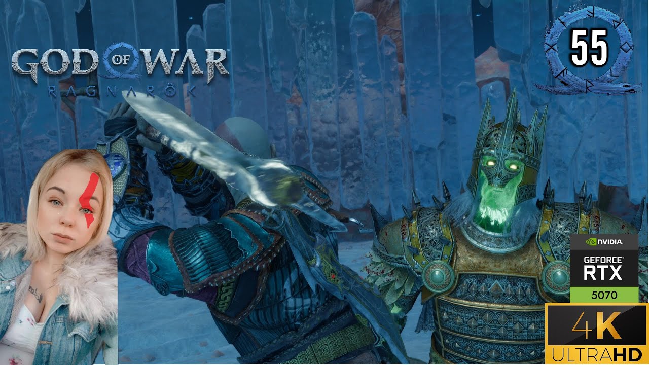 Jugando God of War Ragnarok  por primera vez parte 55 - Hjalti,  La impasible