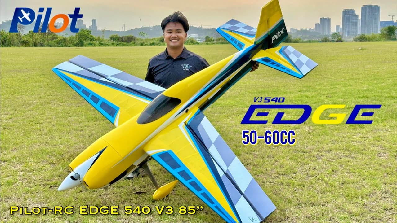 NEW ! Pilot-RC EDGE 540 V3 85&rdquo; flown by Ryu Sintuphrom