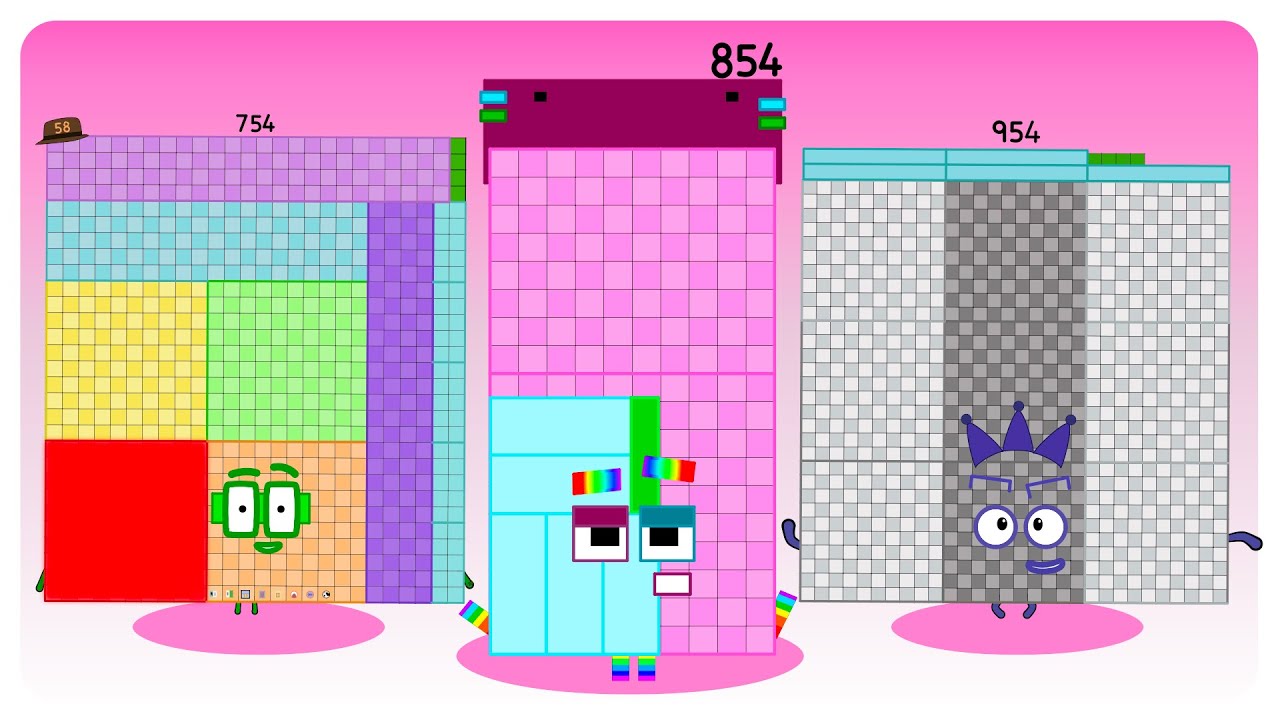 WoW! It's Numberblocks 754, 854 and 954| Best Sprunki Compilation #sprunki #numberblocks #incredibox