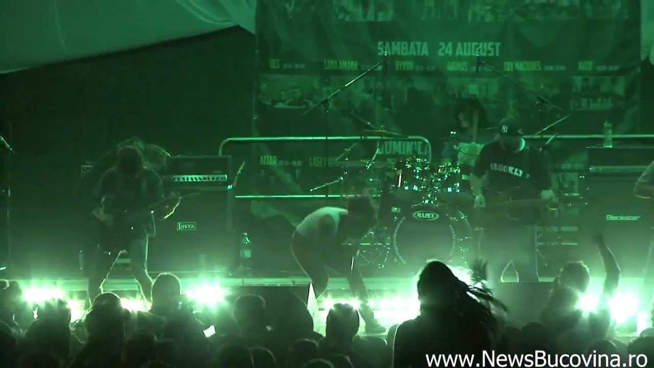 JINJER - Hypocrites and Critics (Bucovina Rock Castle 2013)