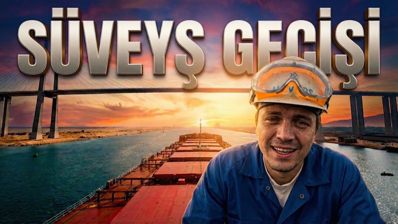Dünyayı değiştiren kanal; 12 saatlik zorlu SÜVEYŞ KANAL geçişi. 