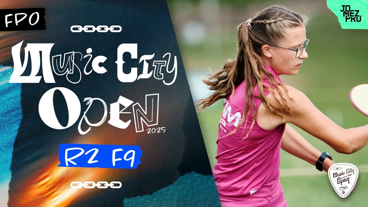 2025 MVP MUSIC CITY OPEN | FPO R2F9 | Gannon, Saarinen, Salonen, L&auml;tt | Jomez Disc Golf
