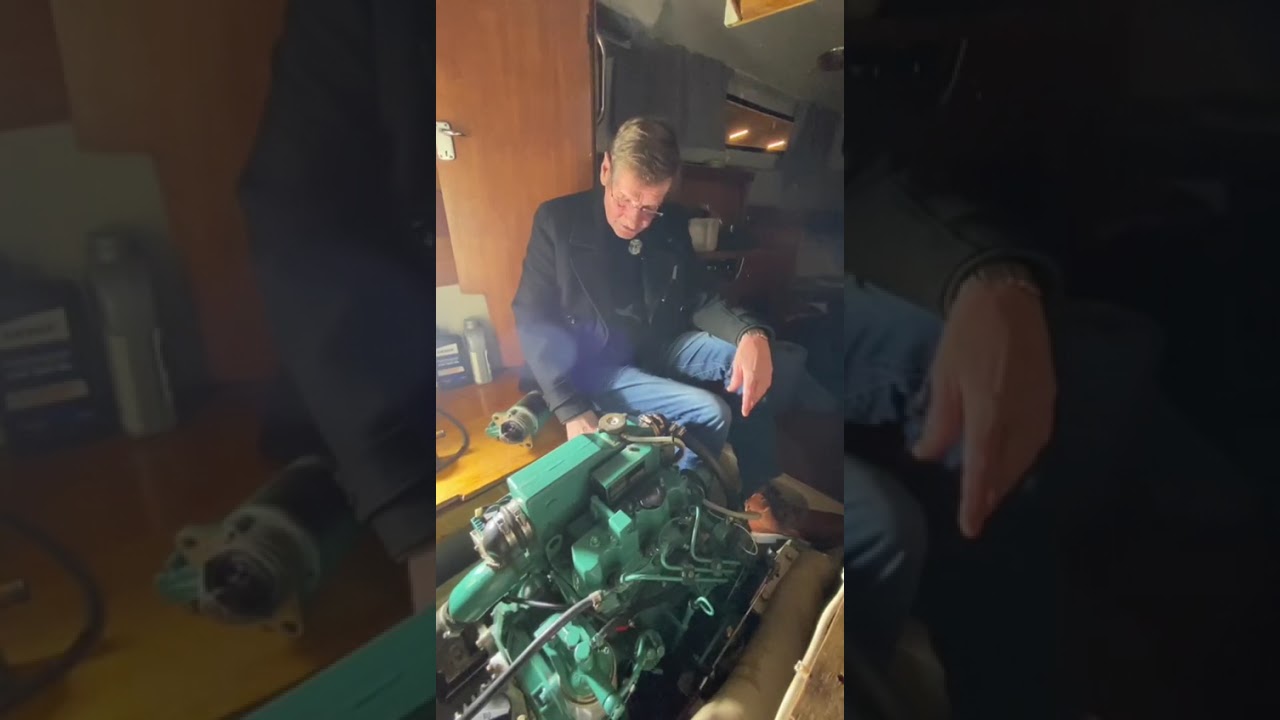 Vorsicht bei der Impellerpumpe eines Volvo Penta MD 2030!