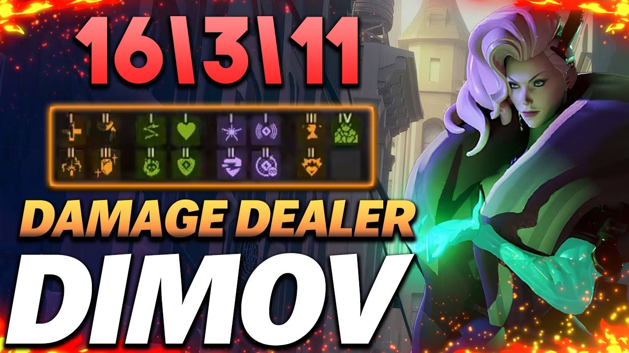Dimov Lady Geist Damage Dealer 16\3\11 - Deadlock Pro Gameplay [Watch & Learn]