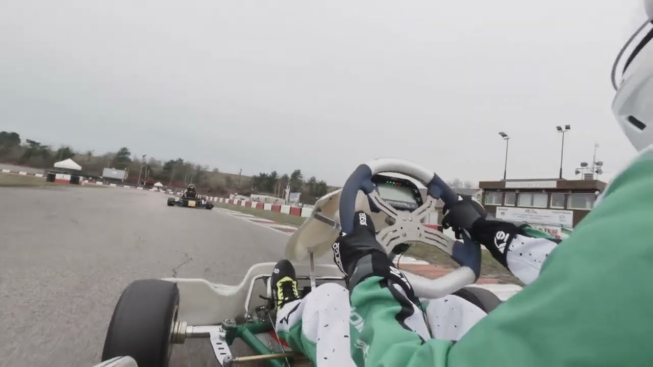 Karting OKJ | Prépa Manche 1 Challenge Normand 2025 - GoPro Onboard - Circuit Rouen - Anneville