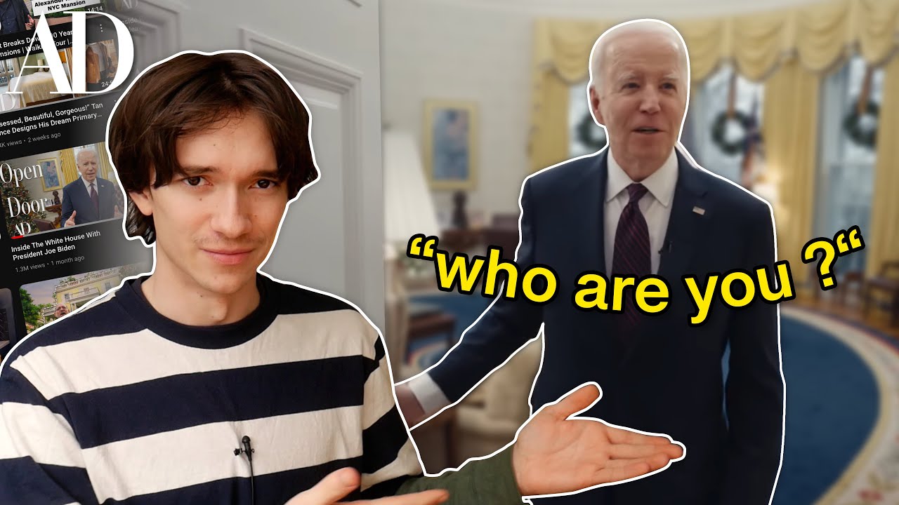 Biden Attempts to be Relatable on Architectural Digest