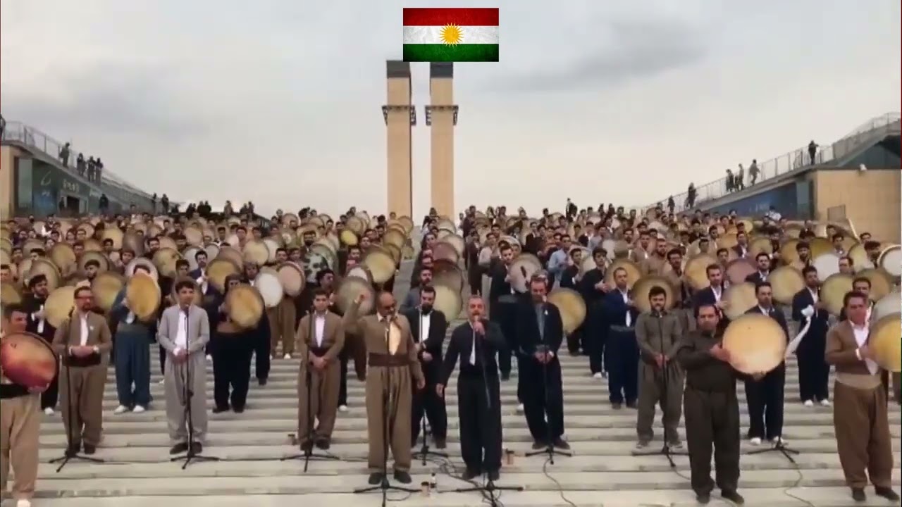 Playing Kurdish Drums (Daf) | Recitation a Kurdish Sufi Poem
