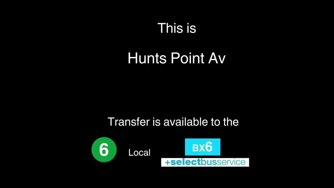 Westchester Sq-bound 4 train (Full original Jessica).