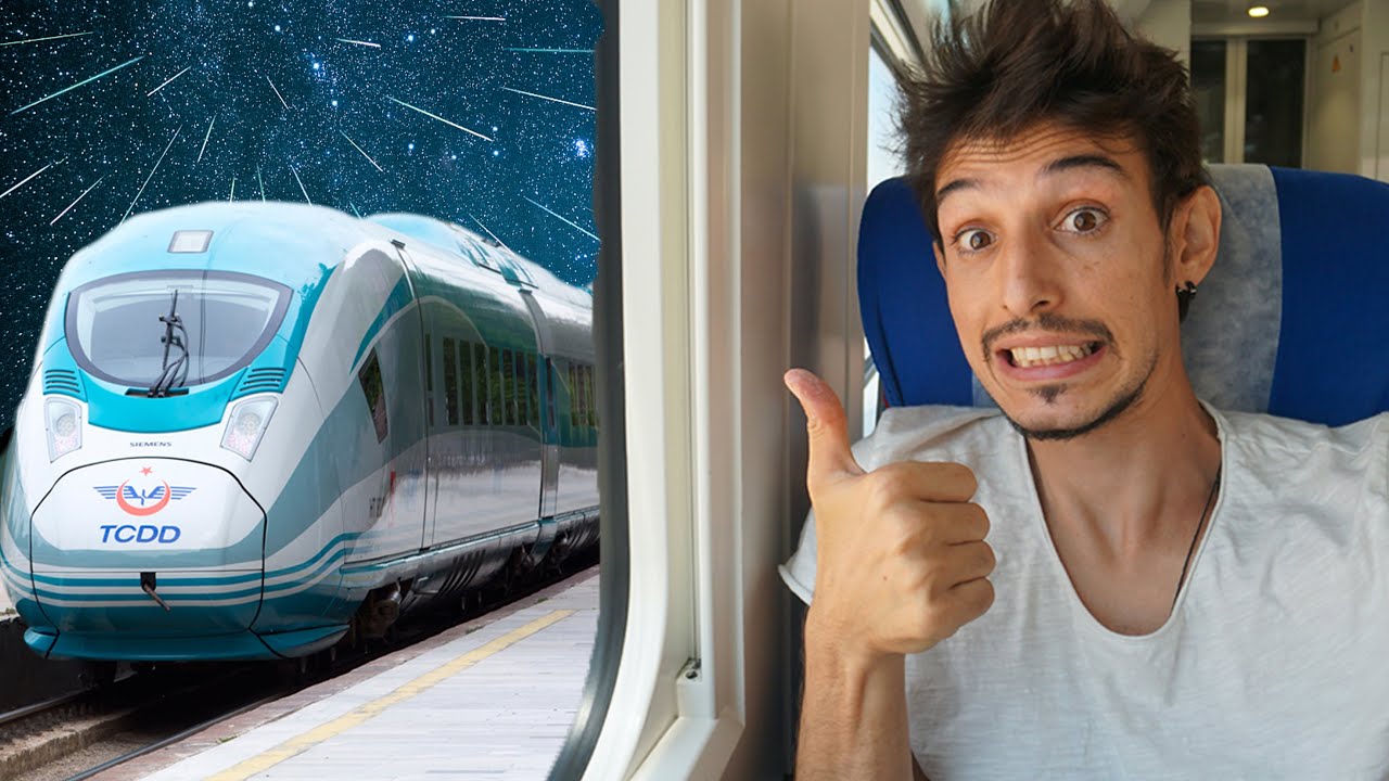Konya'ya EFSANE Göktaşı yağmurlarını izlemeye gidiyorum - Yüksek Hızlı Tren Yolculuğum