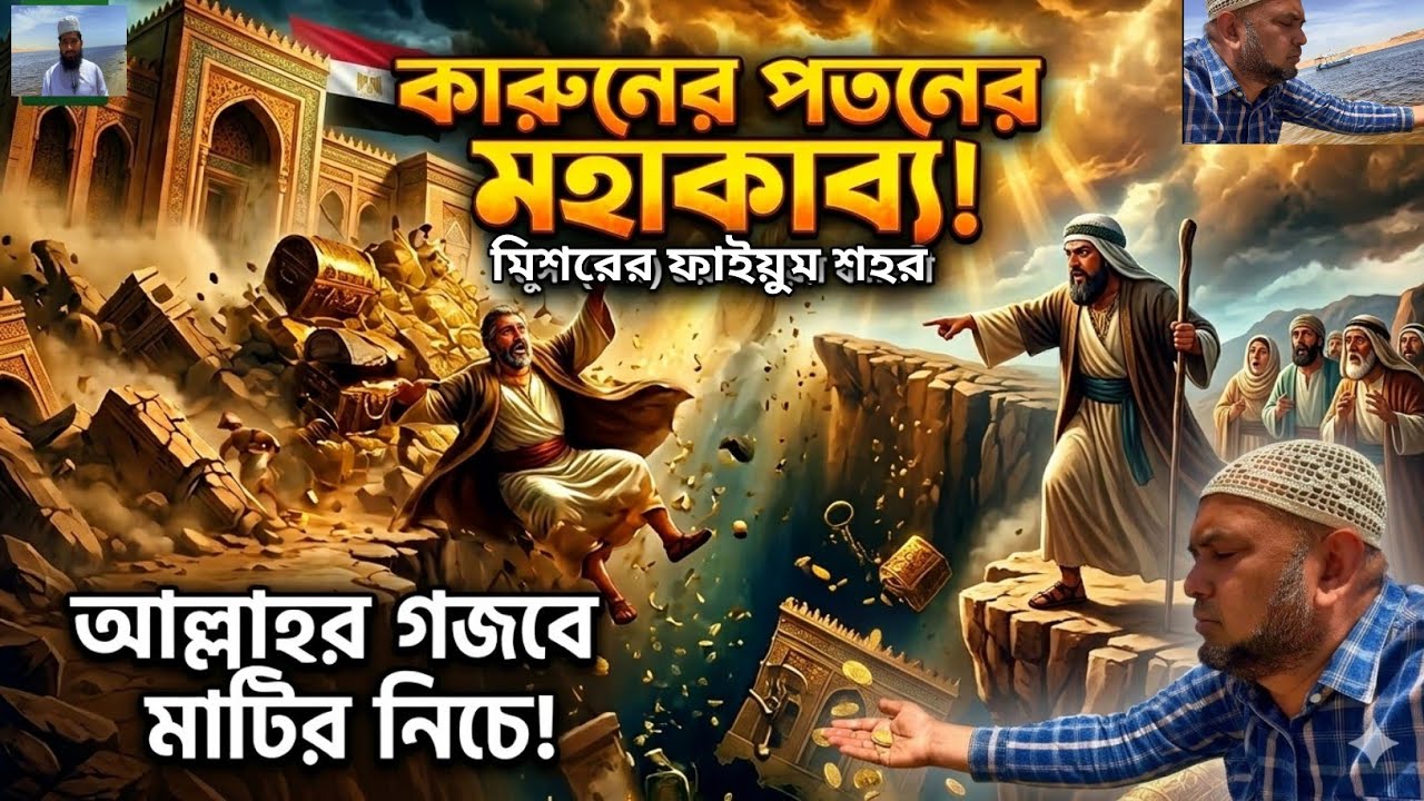 কেন জীবন্ত মাটির নিচে তলিয়ে গিয়েছিল কারুন? | Prophet Musa & Qarun Story