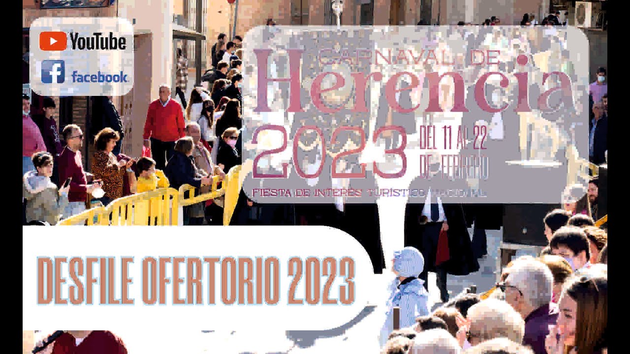 Desfile Ofertorio Carnaval Herencia 2023