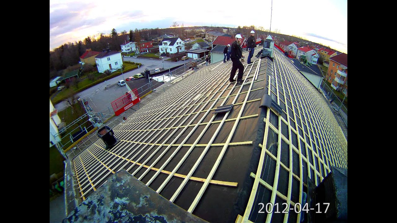 Takrenovering, Pingstkyrkan i Tibro, 2012