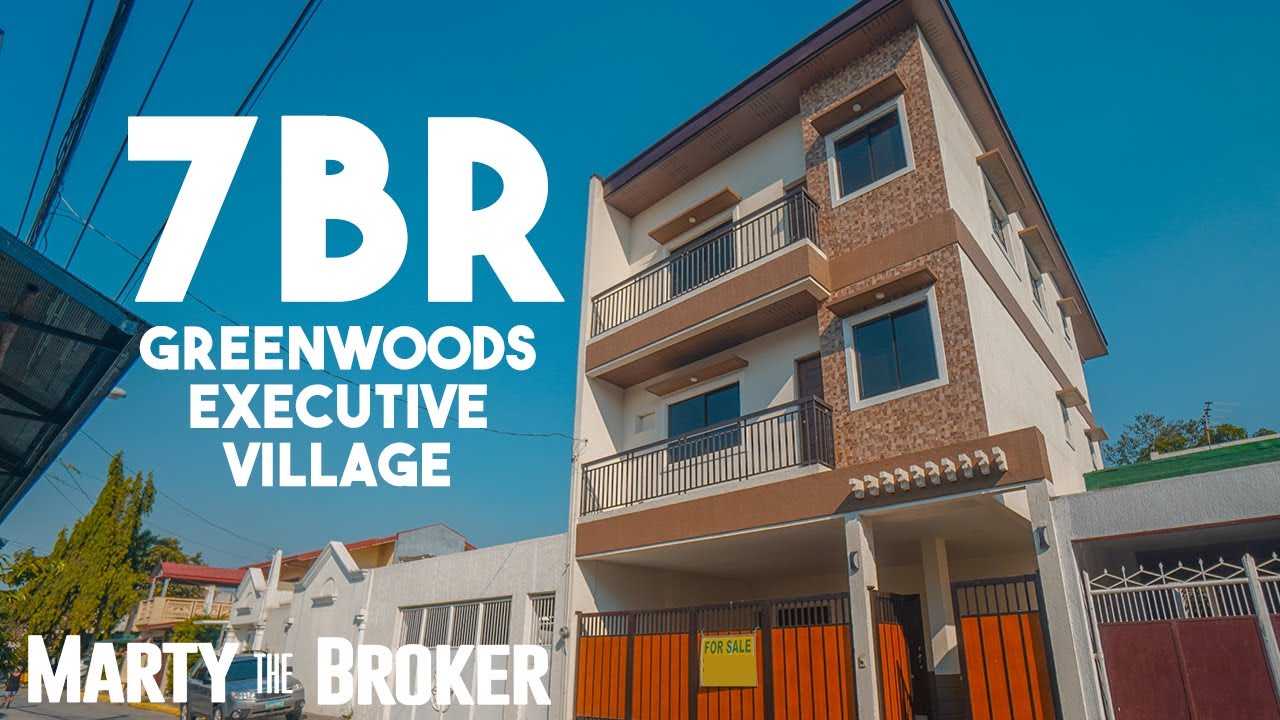 7 Bedroom 3-Storey House and Lot in Greenwoods Executive Village, Pasig City | Vlog # 61