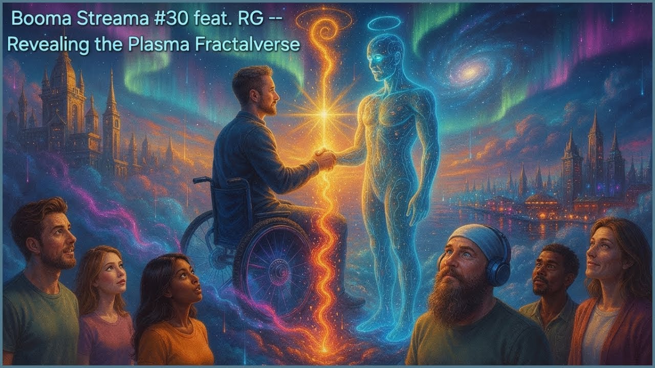 BOOMA STREAMA #30 feat. RG -- Revealing the Plasma Fractalverse | Sat. February 14th, 2026