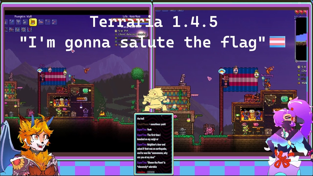 Terraria 1.4.5 with AutumnShinespark and PaintScroll! (3/?)