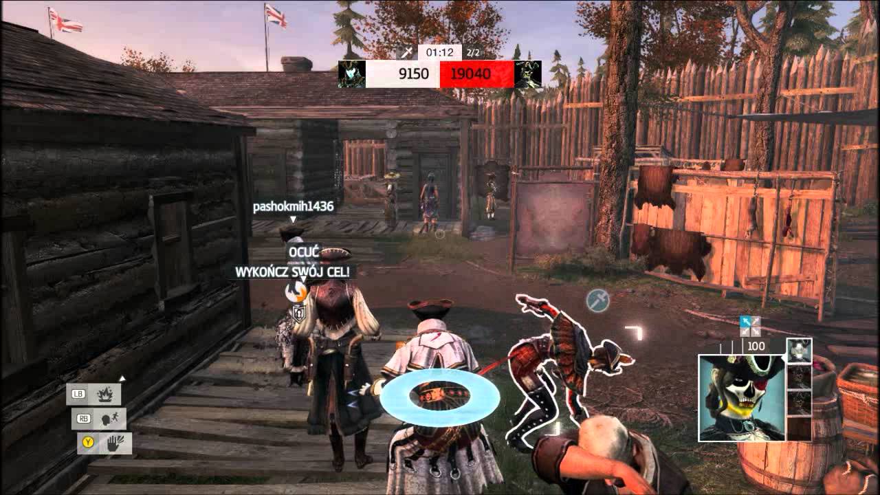 Assassin's Creed IV: Black Flag Multiplayer #1 - Pierwsze polowanie! Pierwsze zgony! ;o