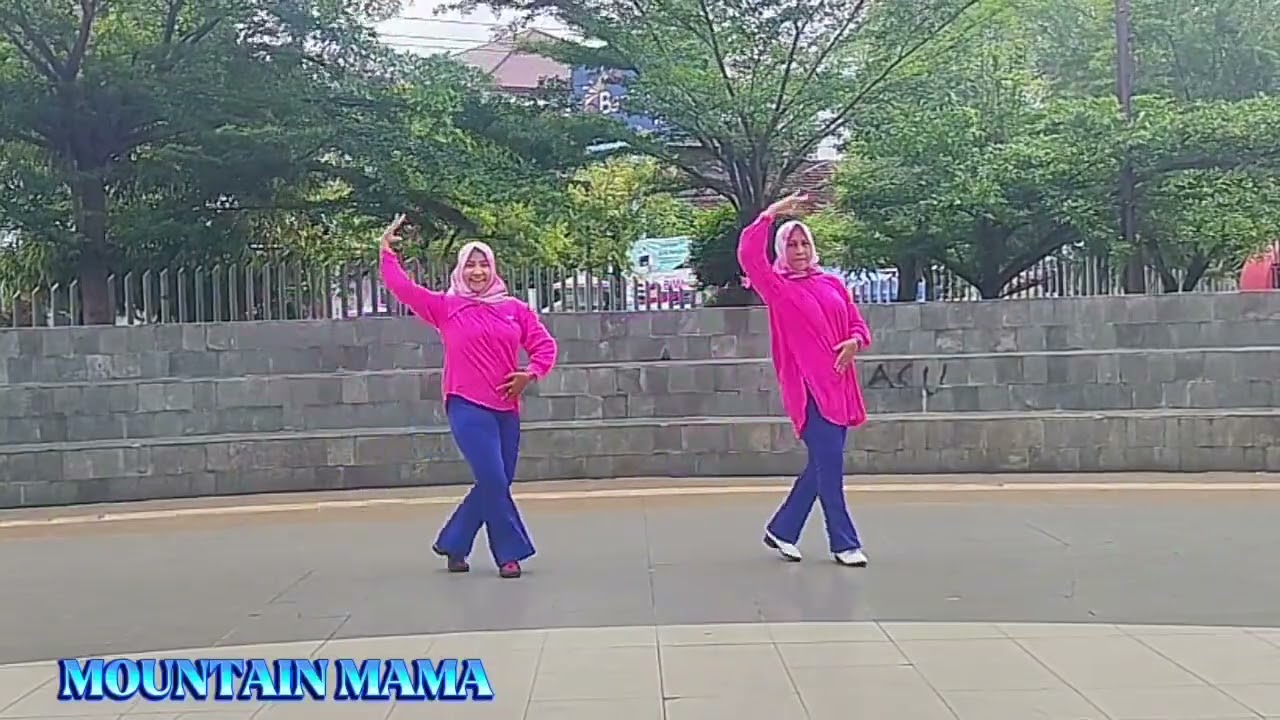 MOUTAIN MAMA || LINE  DANCE|| CHOREO BY ULINDA R.P, INDAH NURUL & ROOSAMEKTO MAMEK (INA) || JAN 2026