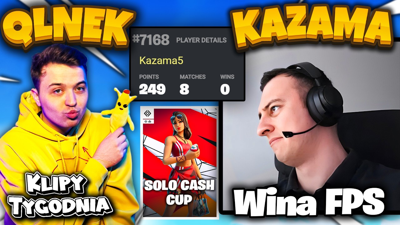 WINA FPS 🤬 POWR&Oacute;T TURNIEJI (Qlnek, Kazama, Gieras, Czajnik)