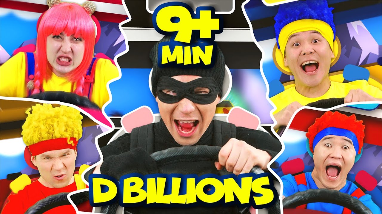Carreras de autos locos + M&aacute;s D Billions Canciones Infantiles