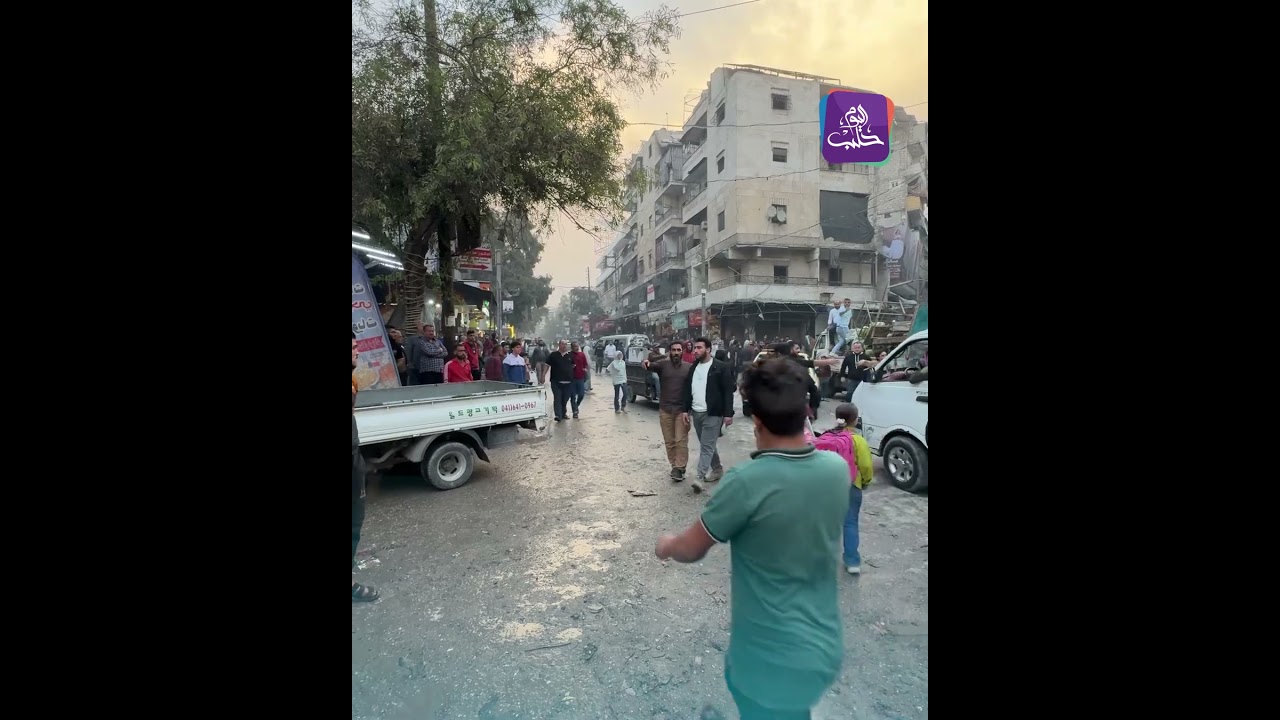 حملة لإزالة الإشغالات العشوائية في حي السكري بحلب