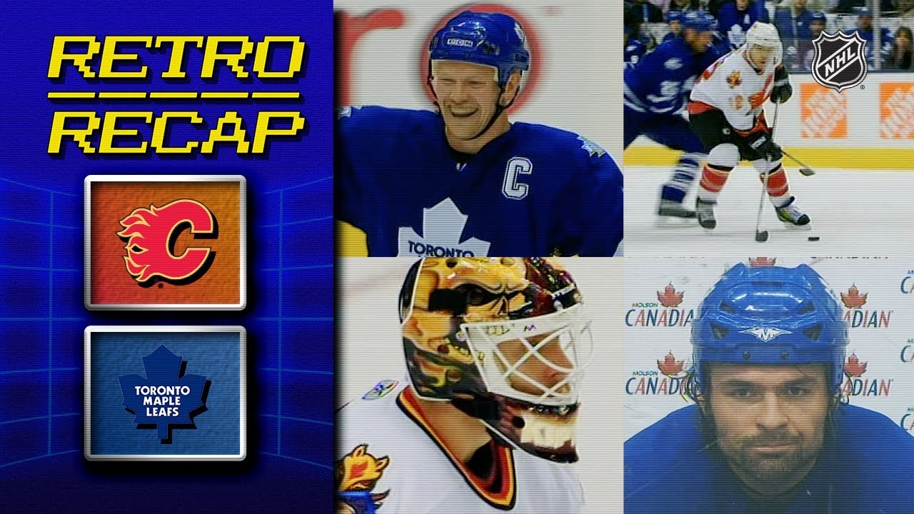 Sundin's dramatic 500th goal | Retro Recap | Flames vs Maple Leafs