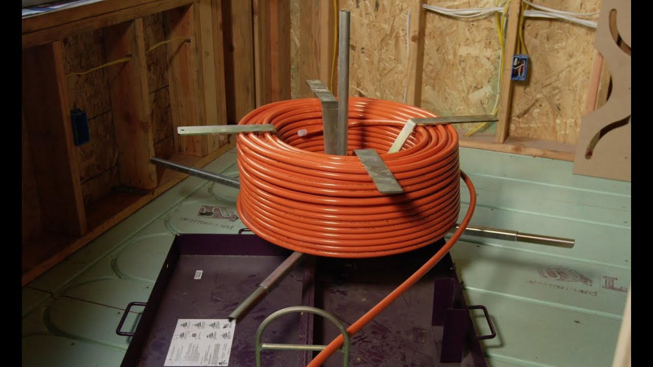 Warmboard: Tubing & Manifold Installation