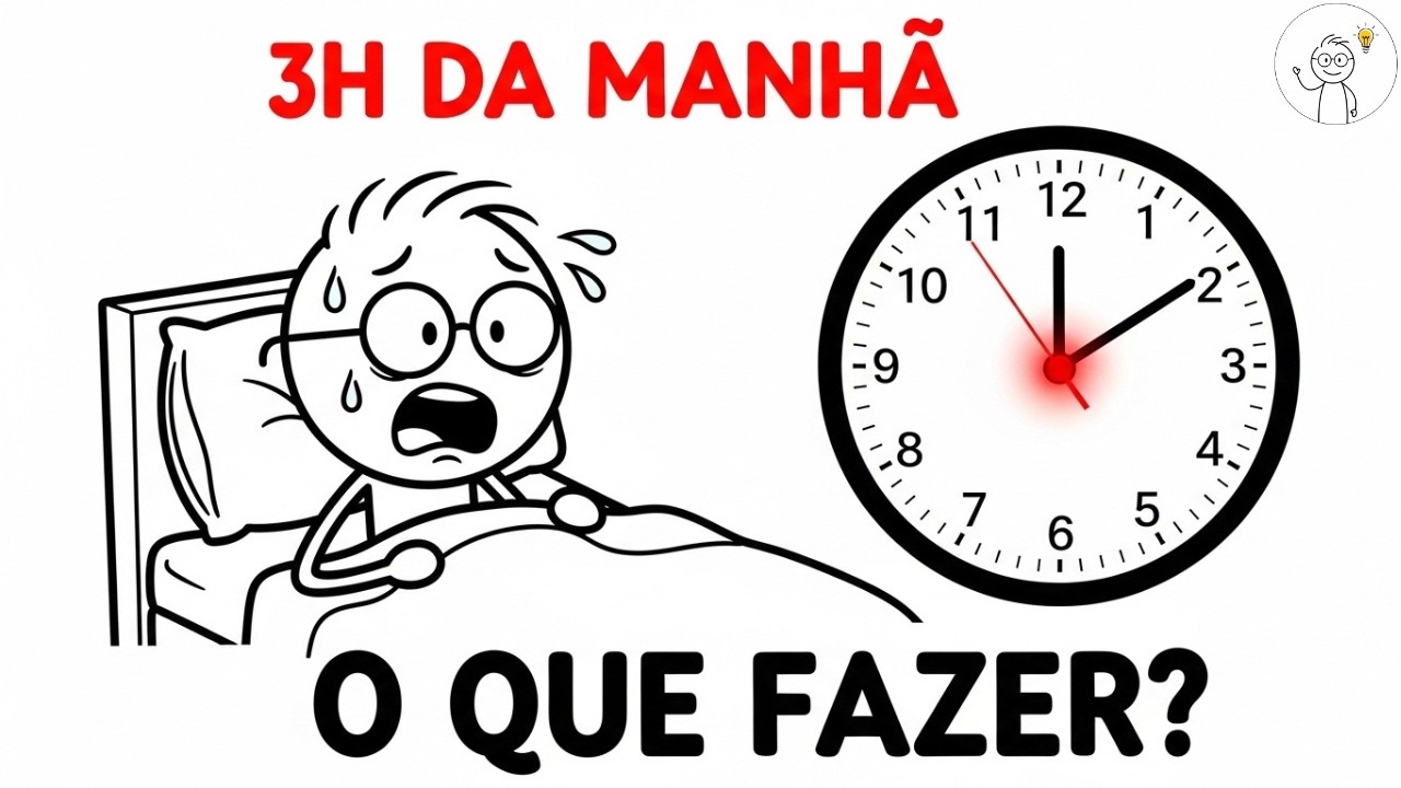 Acordou às 3h da madrugada? Faça ISSO agora (seu cérebro vai agradecer).