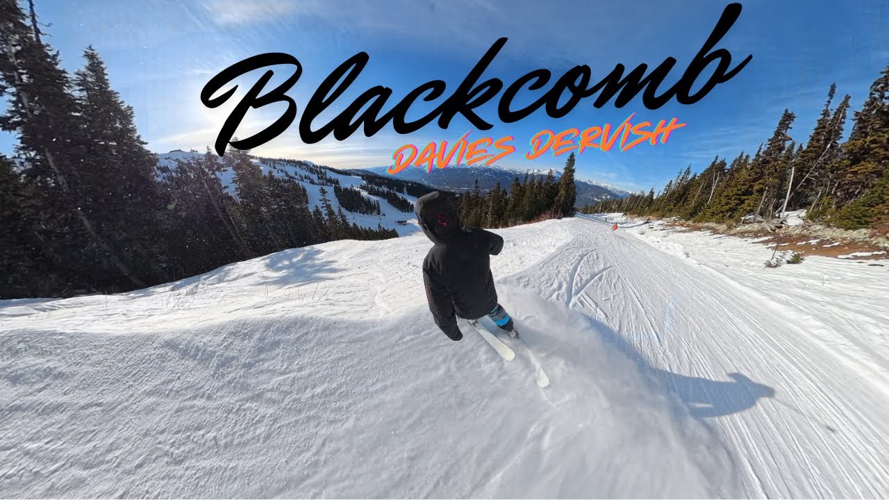 Skiing Blackcomb, 'Davies Dervish'