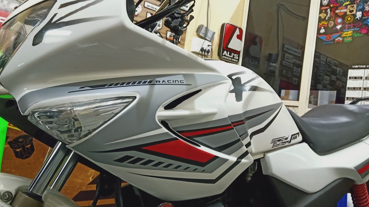 hero honda karizma R simply modified sticker in # ALI'S sticker point
