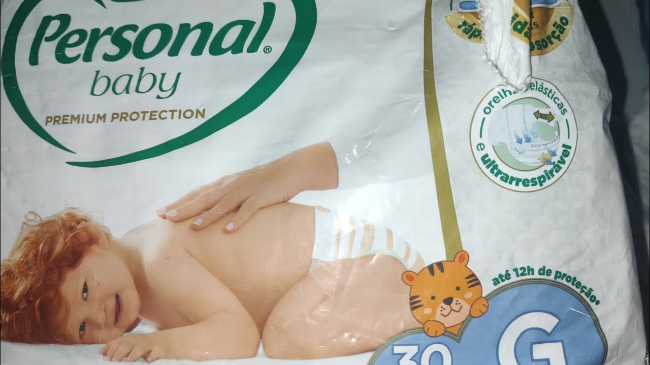 Nossa experiência com a fralda perssonal baby Premium protection 