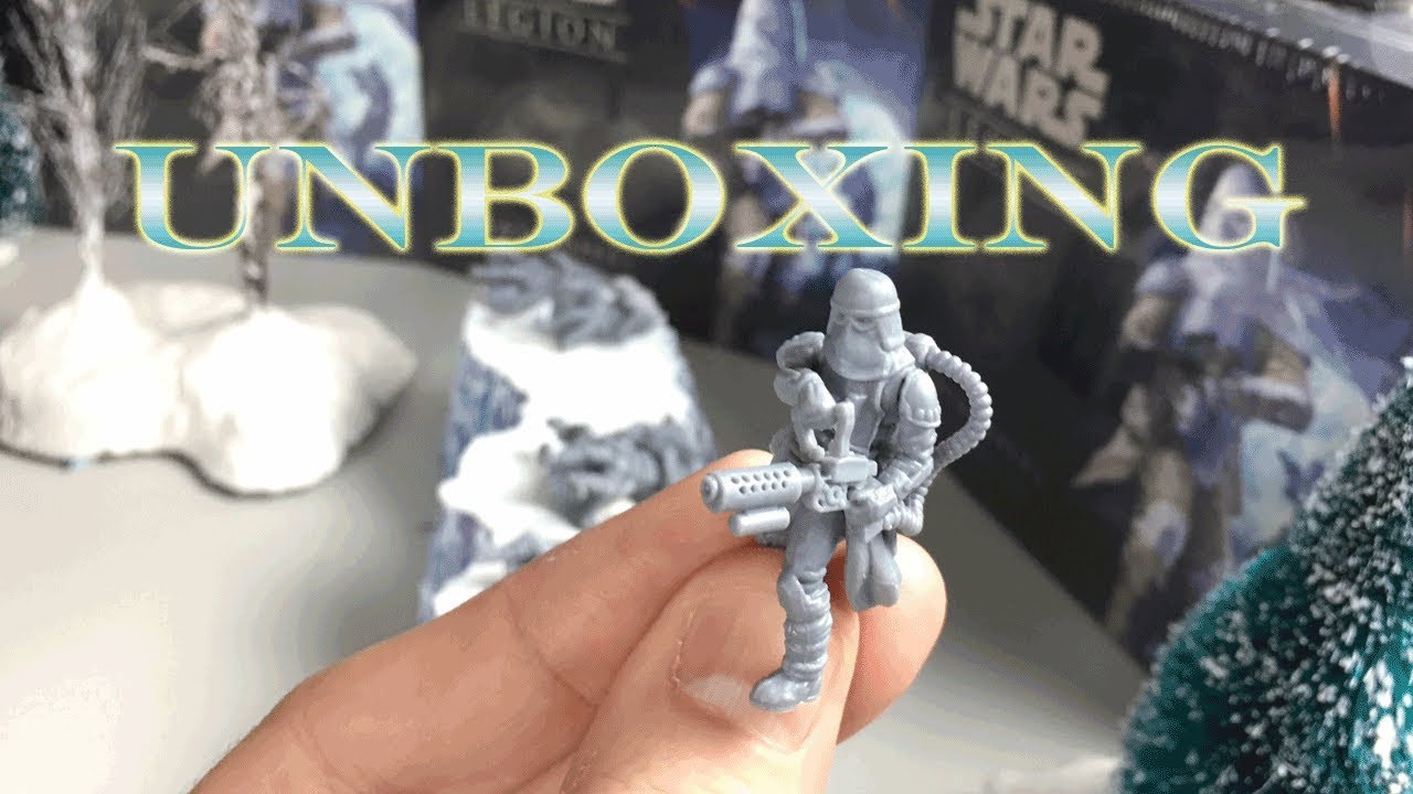 Legion - Snowtrooper Unboxing and Review!