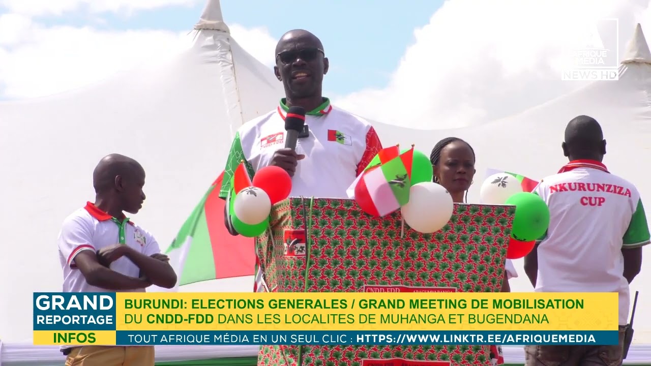 AFRIQUE MEDIA :MEETING DU CDD-FDD A MUHANGA ET BUGENDANA