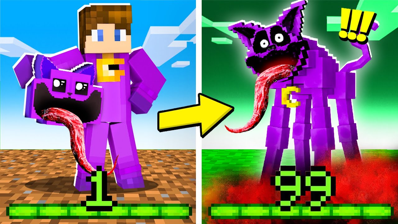 MINECRAFT, ale EXP to CATNAP!