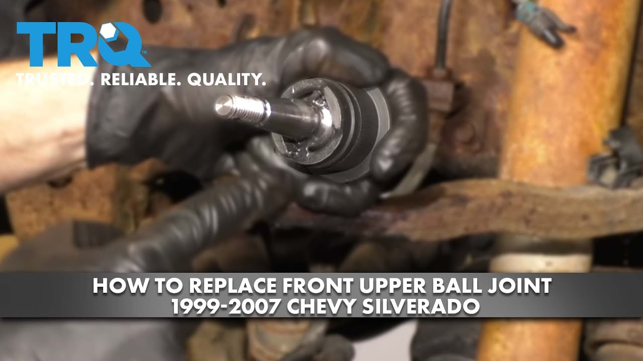 How to Replace Front Upper Ball Joint 1999-2007 Chevy Silverado