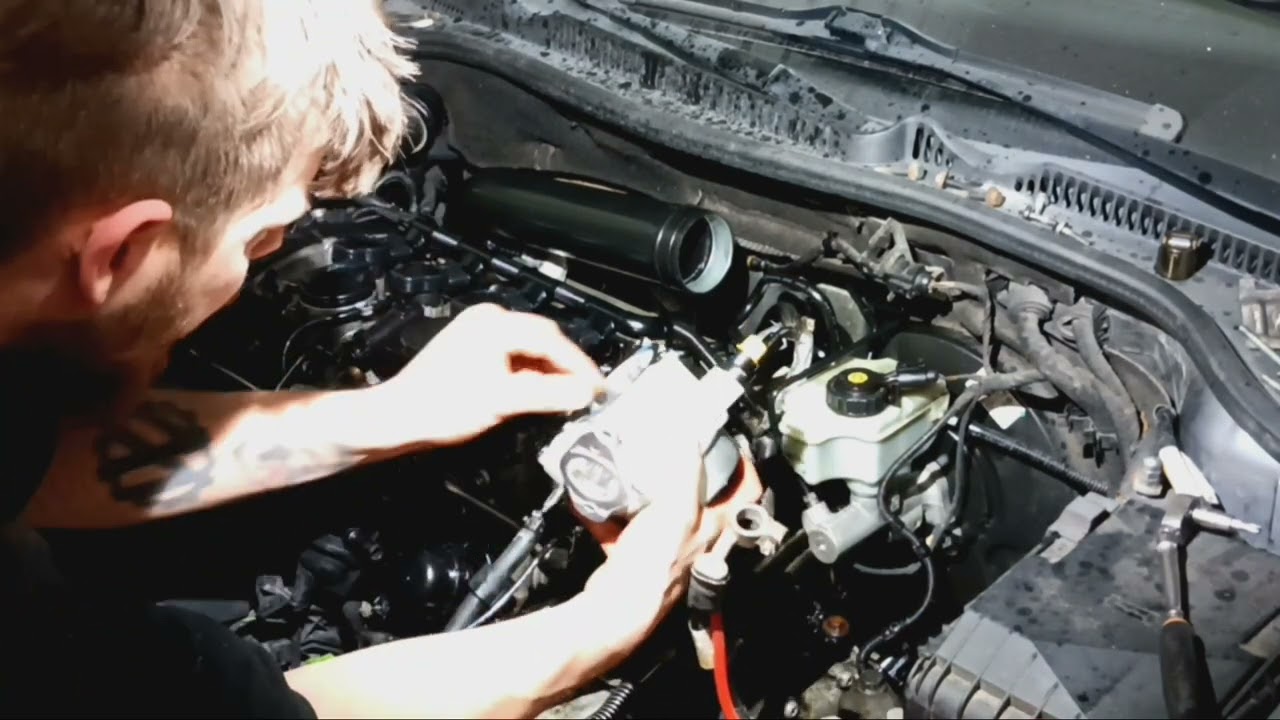EA888/1 2.0t TSI MK5 MK6 vacuum pump removal & installation
