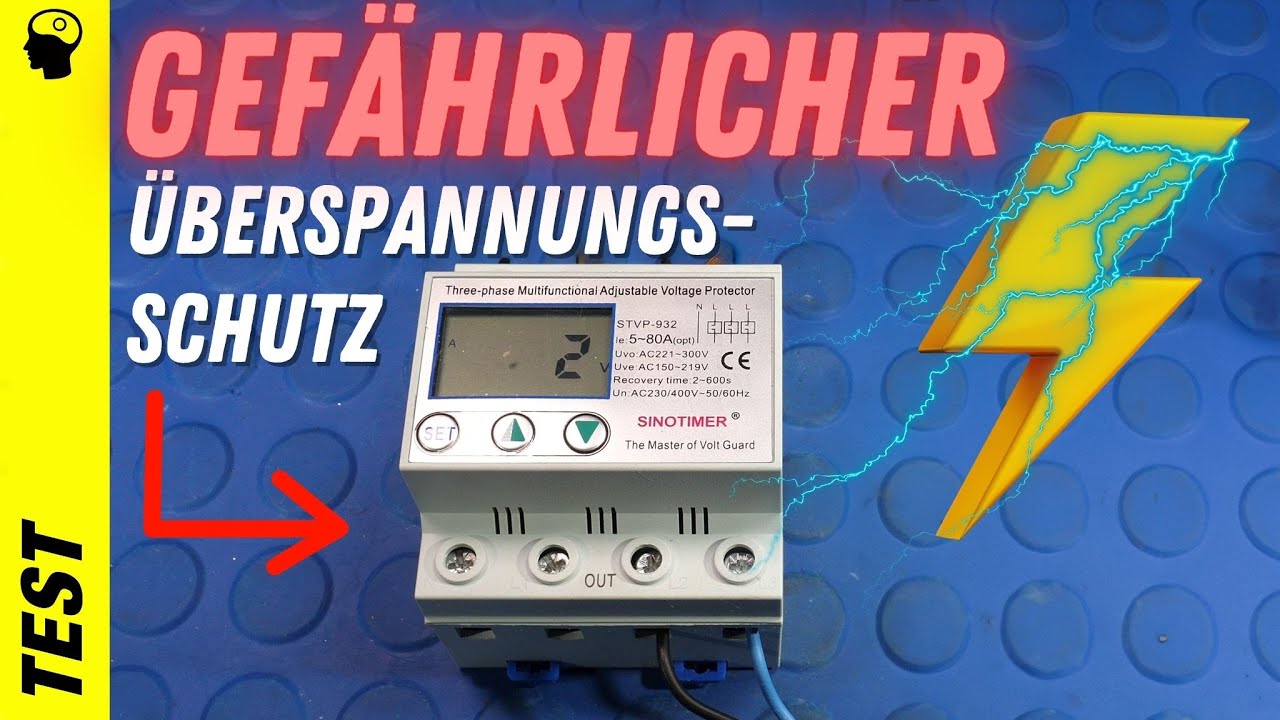 Der fragliche Überspannungsschutz: STVP-932