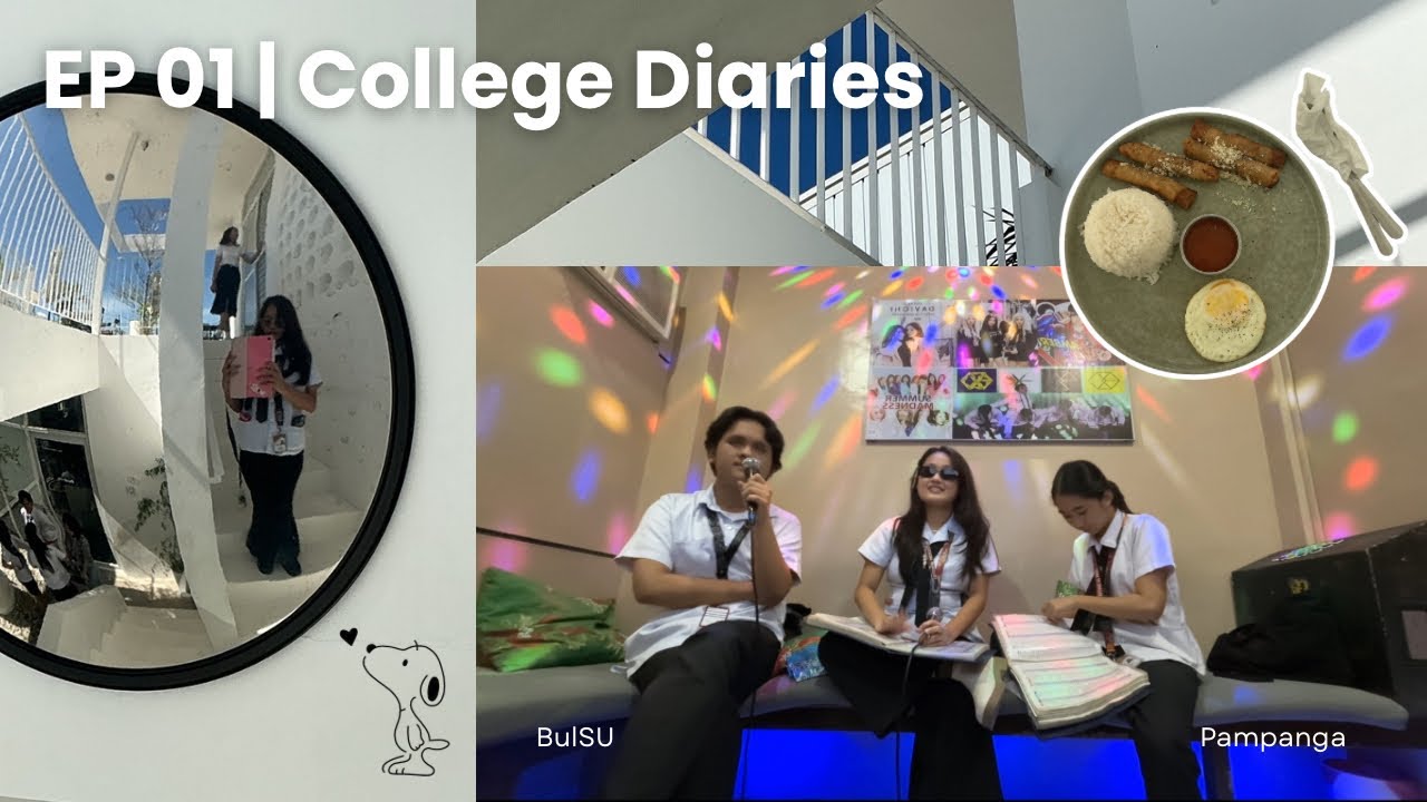 01 | Foundation Week  at BulSU🎤🔥| College Diaries 3yr edition