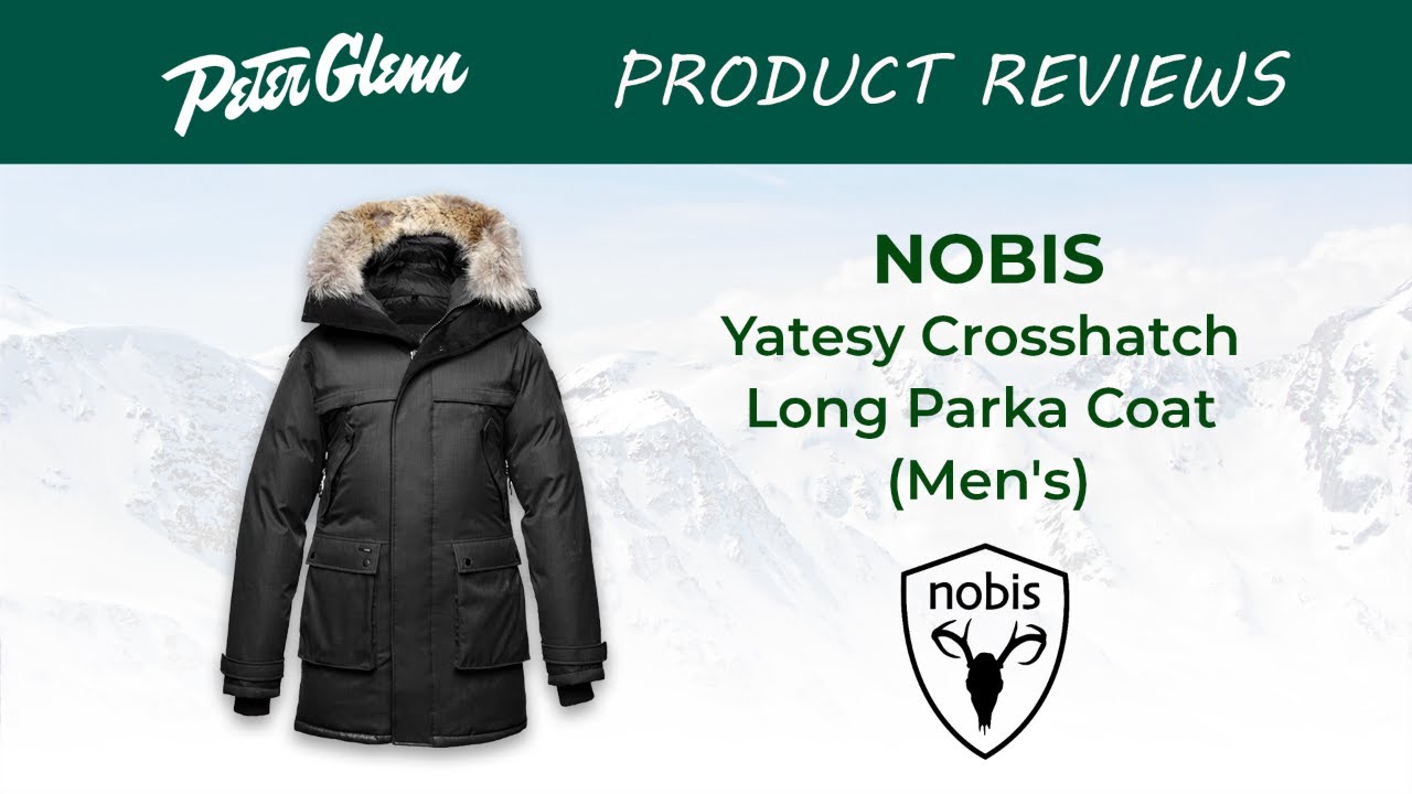 2019 Nobis Yatesy Crosshatch Long Parka Coat Review