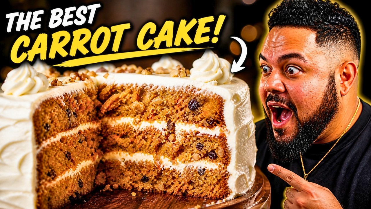 The BEST Carrot Cake Recipe You'll Ever Make  🥕🎂