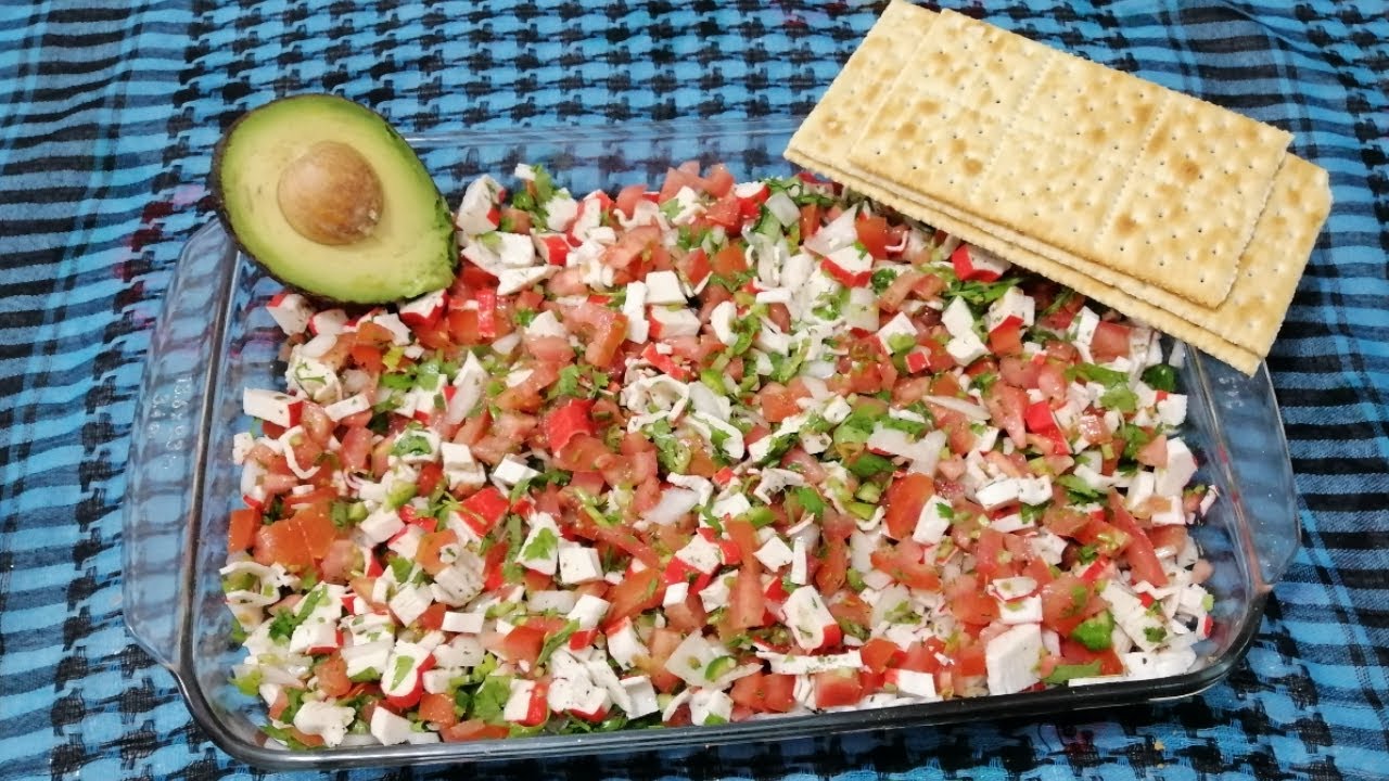 Tostadas de SURIMI!!!
