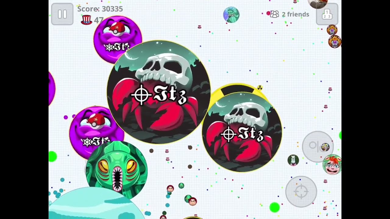 2 *CRAZY* REVENGES - AGAR.IO MOBILE