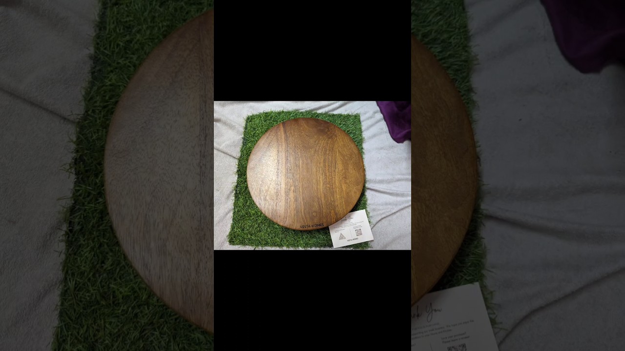 Unboxing cake turn table/ Amazon finds/ wooden turntable #shots #amazonfinds #cakedecorating #reels