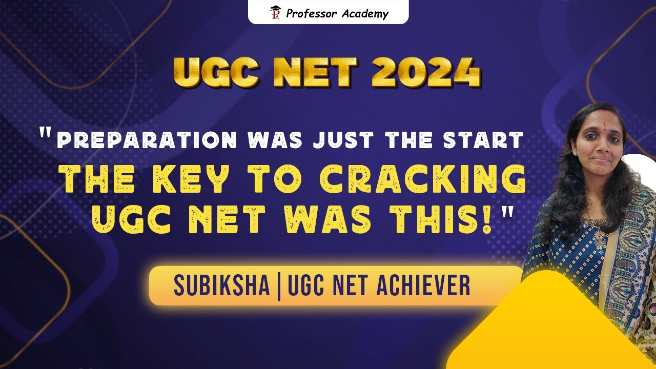 Steps I Followed to Crack UGC NET Exam | Effective Learning Tips | Subiksha | UGC NET Achiever