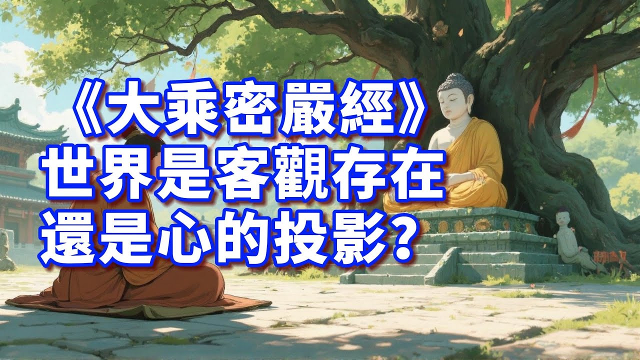 世界是客觀存在，還是心的投影？ 《大乘密嚴經》的答案顛覆認知