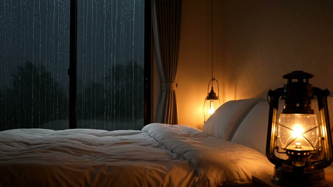 Piano & Rain Ambience – Tranquil Sleep Music for Rest, Peace, and Comfort