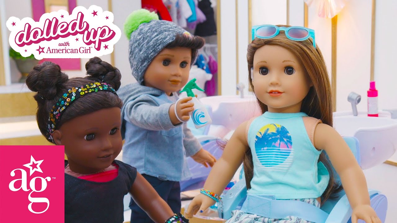 Joss Kendrick Gets a Beach Clean Up Day Makeover | Dolled Up With American Girl | @AmericanGirl